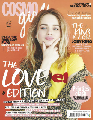 JOEY KING in Cosmogirl! Magazine, April 2019