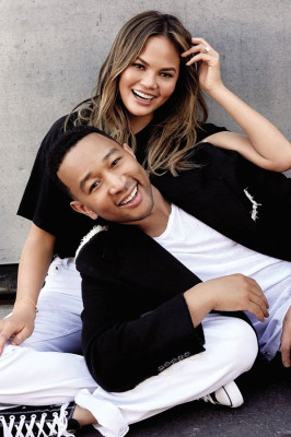 CHRISSY TEIGEN and John Legend in You Magazine, November 2018