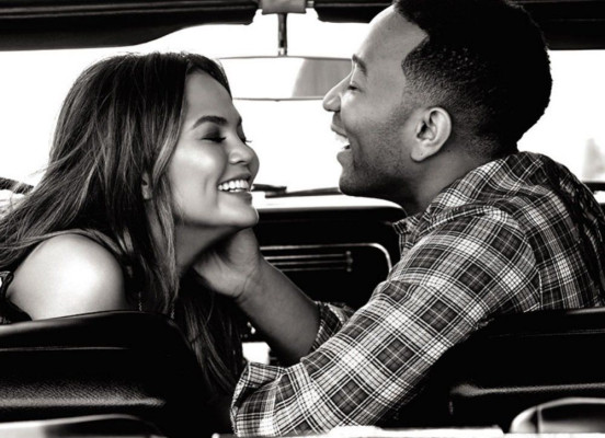 CHRISSY TEIGEN and John Legend in You Magazine, November 2018