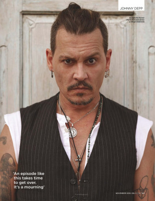 Johnny Depp ~ GQ Magazine (UK) Nov 2018 by Greg Williams