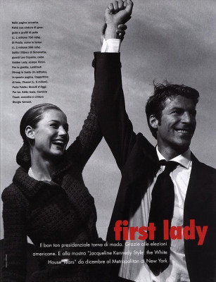Jolijn Spek ~ Elle (Italy) October 2000 by Doug Ordway