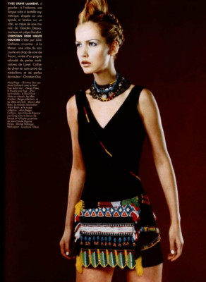 Jolijn Spek ~ L&#039;OFFICIEL FRANCE 1997 by Michel Nafzinger