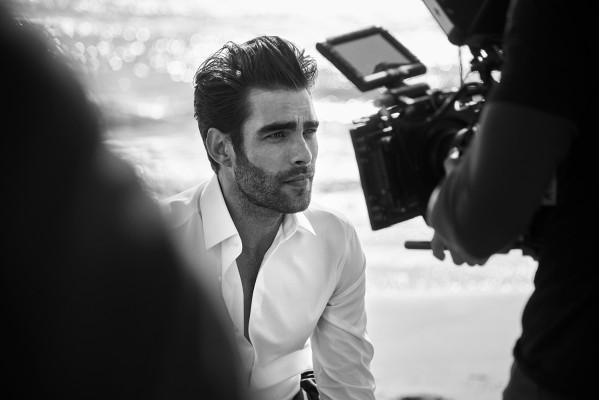 Jon Kortajarena - by Peter Lindbergh for Douglas Cosmetics Ad Campaign