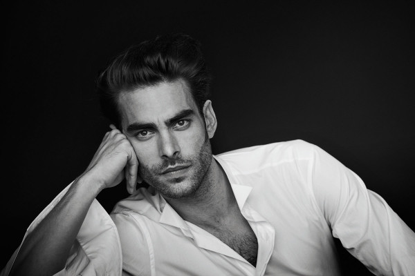 Jon Kortajarena - by Peter Lindbergh for Douglas Cosmetics Ad Campaign