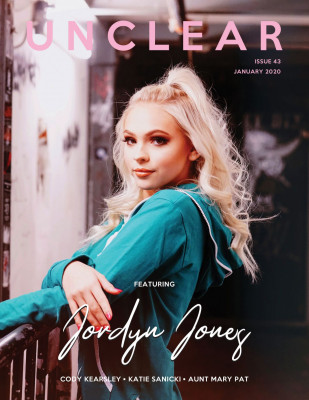 JORDYN JONES for Unclear Magazine, January 2020