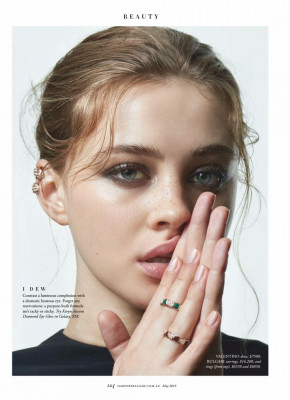 JOSEPHINE LANGFORD in Harper’s Bazaar Magazine, Australia May 2019