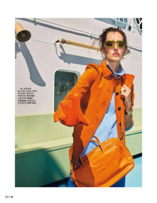 Josephine Le Tutour ~ Madame Figaro Septembre 2024 by  Kourtney Roy