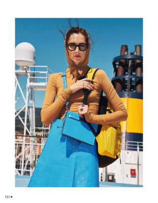 Josephine Le Tutour ~ Madame Figaro Septembre 2024 by  Kourtney Roy