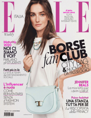 JOSEPHINE LE TUTOUR in Elle Magazine, Italy June 2020