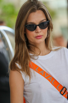 Josephine Skriver at Hotel Martinez in Cannes 