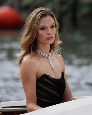 Josephine Skriver by Elisabetta Franchi