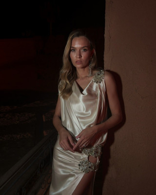 Josephine Skriver at Zuhair Murad official FTApriced 2024