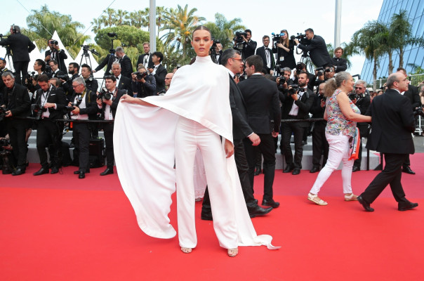 Josephine Skriver – “Oh Mercy!” Red Carpet at Cannes Film Festival