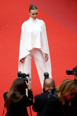 Josephine Skriver – “Oh Mercy!” Red Carpet at Cannes Film Festival