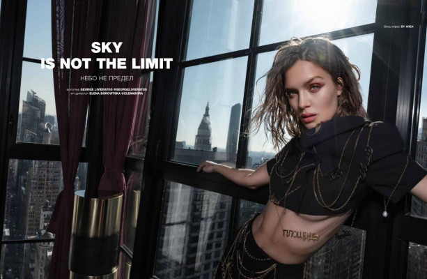 JOSEPHINE SKRIVER in Numero Magaziine, Russia Spring 2020