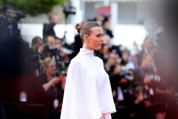 Josephine Skriver – “Oh Mercy!” Red Carpet at Cannes Film Festival