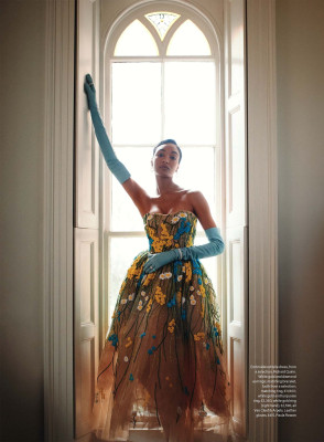 Jourdan Dunn ~ UK Harpers Bazaar June 2024 by Richard Phibbs