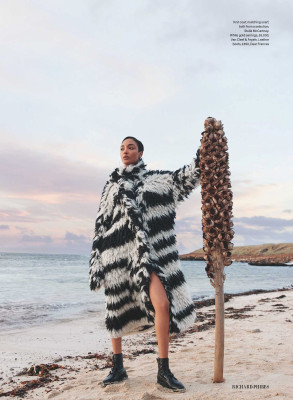 Jourdan Dunn ~ UK Harper’s Bazaar June 2024 by Richard Phibbs