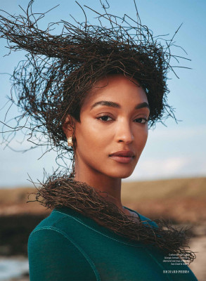 Jourdan Dunn ~ UK Harper’s Bazaar June 2024 by Richard Phibbs