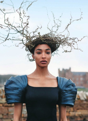 Jourdan Dunn ~ UK Harper’s Bazaar June 2024 by Richard Phibbs