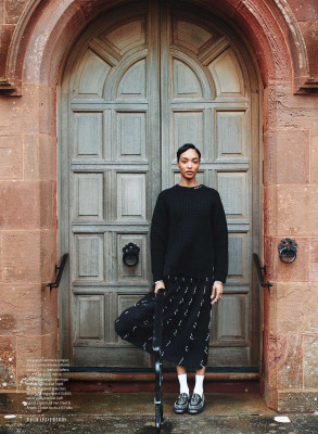 Jourdan Dunn ~ UK Harper’s Bazaar June 2024 by Richard Phibbs