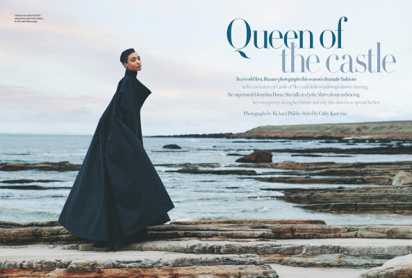 Jourdan Dunn ~ UK Harpers Bazaar June 2024 by Richard Phibbs