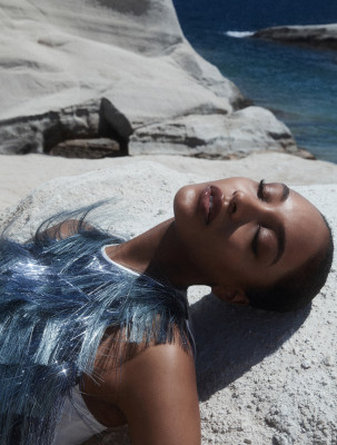 Jourdan Dunn ~ Vogue Greece September 2021 by Álvaro Beamud Cortés