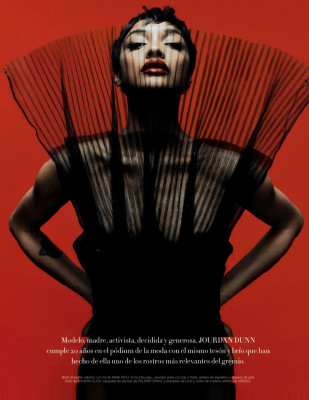 Jourdan Dunn ~ Harper’s Bazaar España May 2025 by Javier Biosca