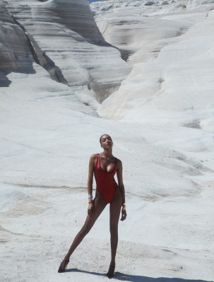 Jourdan Dunn ~ Vogue Greece September 2021 by Álvaro Beamud Cortés