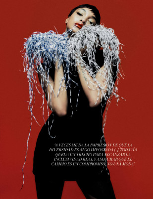 Jourdan Dunn ~ Harper’s Bazaar España May 2025 by Javier Biosca