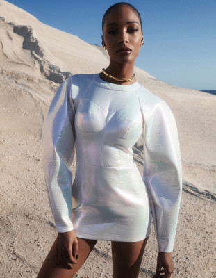 Jourdan Dunn ~ Vogue Greece September 2021 by Álvaro Beamud Cortés