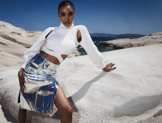 Jourdan Dunn ~ Vogue Greece September 2021 by Álvaro Beamud Cortés