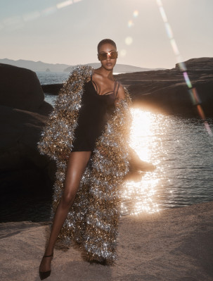 Jourdan Dunn ~ Vogue Greece September 2021 by Álvaro Beamud Cortés