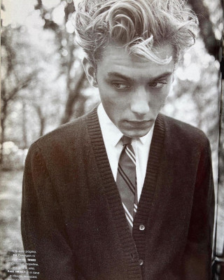 Jude Law for Vogue 1995