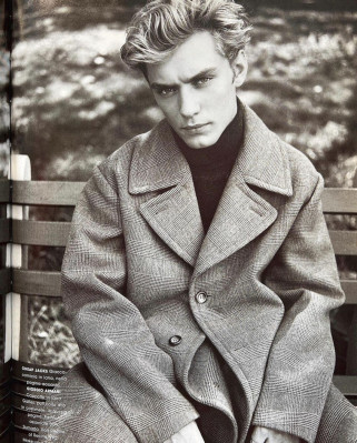Jude Law for Vogue 1995
