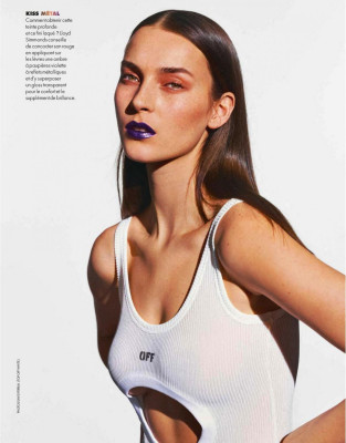 JULIA BERGSHOEFF in Elle Magazine, France March 2020