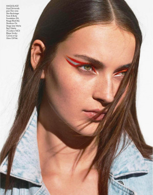 JULIA BERGSHOEFF in Elle Magazine, France March 2020