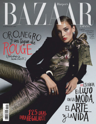 JULIA BERGSHOEFF in Harper’s Bazaar Magazine, Spain December 2019