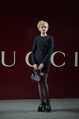 Julia Garner – Gucci Show During Milan Fashion Week