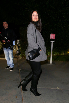 Julia Jones-Arrives at Jennifer Klein’s Christmas Party 