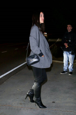 Julia Jones-Arrives at Jennifer Klein’s Christmas Party 