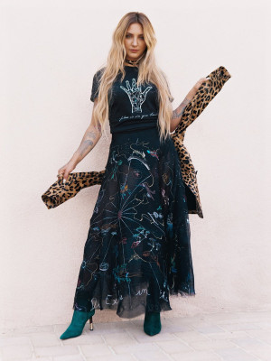 Julia Michaels - Elias Tahan Photoshoot by Nylon 2017
