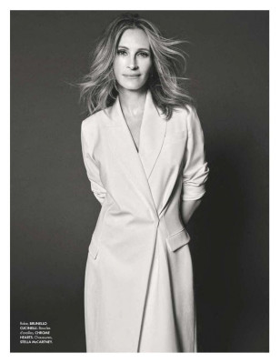 JULIA ROBERTS in Elle Magazine, France December 2019