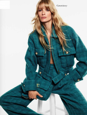 JULIA STEGNER in Madame Figaro Magazine, France August 2019