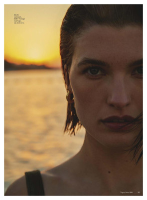 Julia Van Os ~ Vogue AU 06.2024 by Max Papendieck