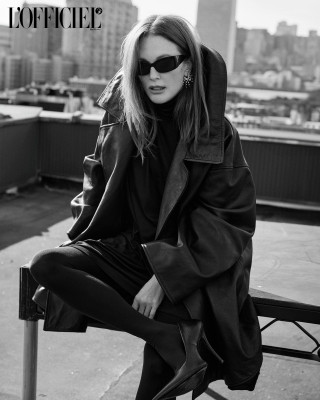 Julianne Moore for L'Officiel USA December 2024  January 2025 by David Roemer