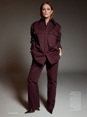 Julianne Moore – Harper’s Bazaar UK, February 2024