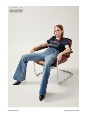 Julianne Moore – Harper’s Bazaar UK, February 2024
