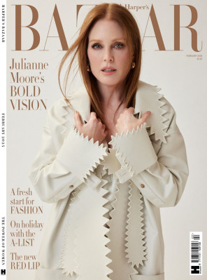 Julianne Moore – Harper’s Bazaar UK, February 2024