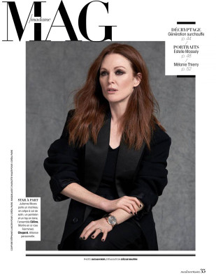 Julianne Moore in Madame Figaro Magazine, Jauary 2018